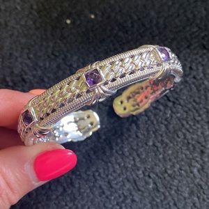 Judith Ripka cuff bracelet